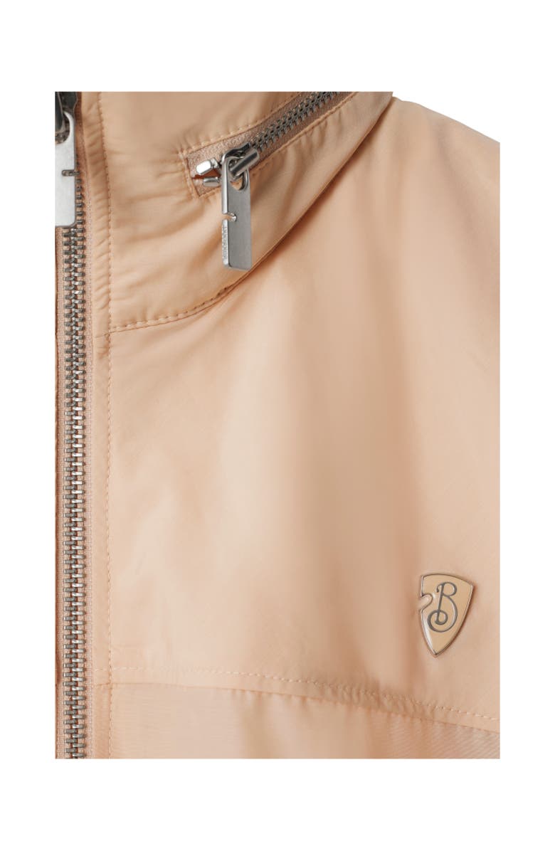 Burberry Nylon Cotton Jacket, Alternate, color, Teacup