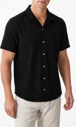 Robert Barakett Vaerik Textured Camp Shirt