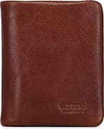 OLD TREND Clover Genuine Leather Slim Secure Trifold RFID Wallet