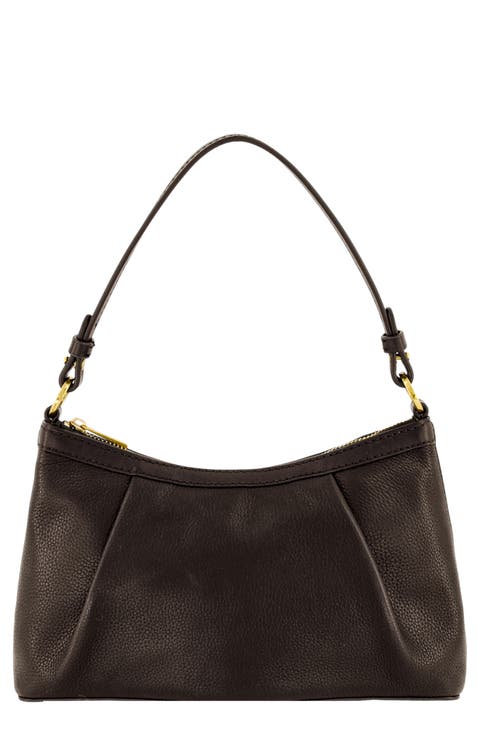 Ava Pebbled Leather Convertible Crossbody Bag