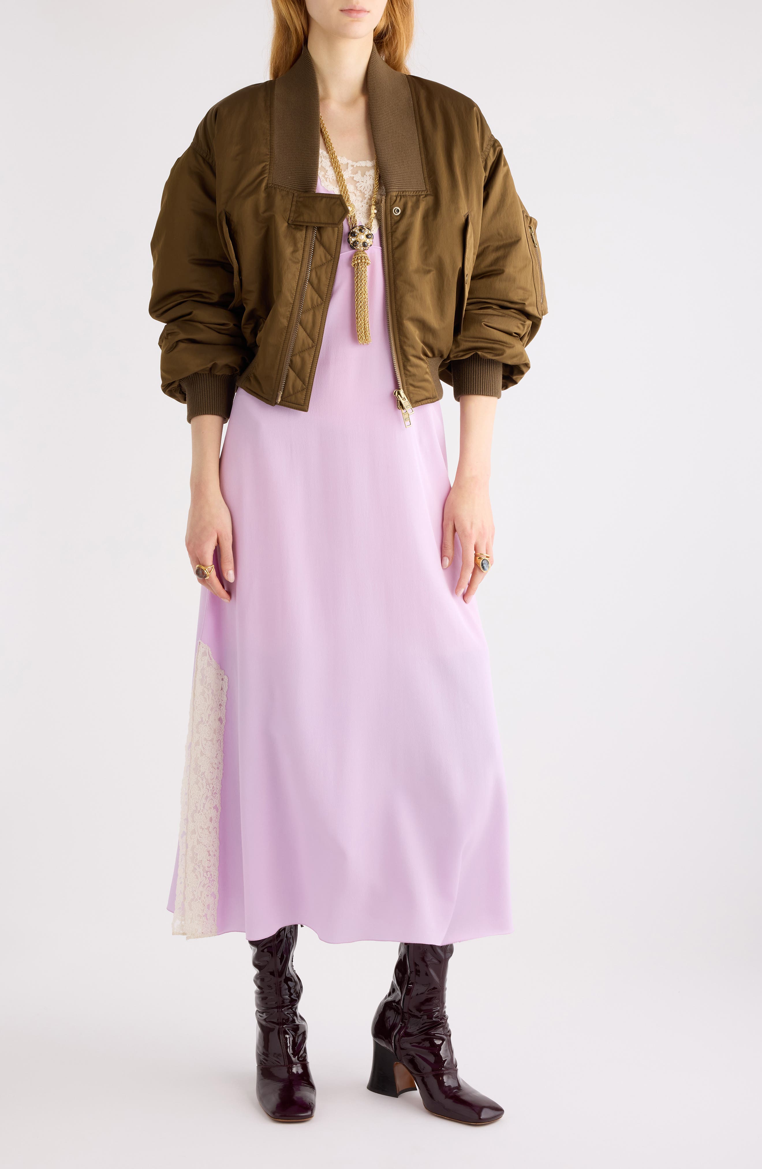 Oversize Bomber Jacket - image 2