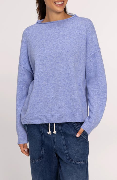 Cozy Knit Mock Neck Sweater