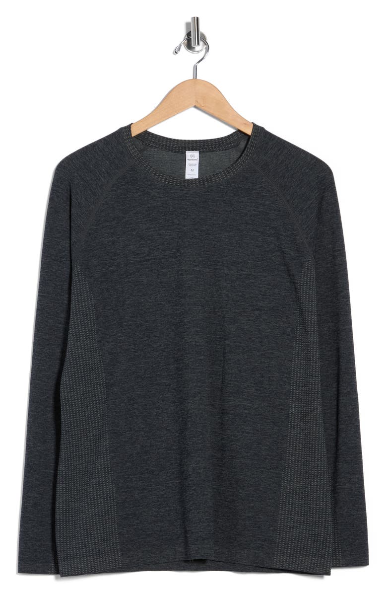 90 DEGREE BY REFLEX Seamless Core Flex Long Sleeve T-Shirt, Alternate, color, Mulled Basil