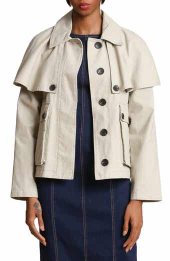 Cotton Cape Jacket