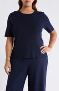 Tahari ASL Rib Top