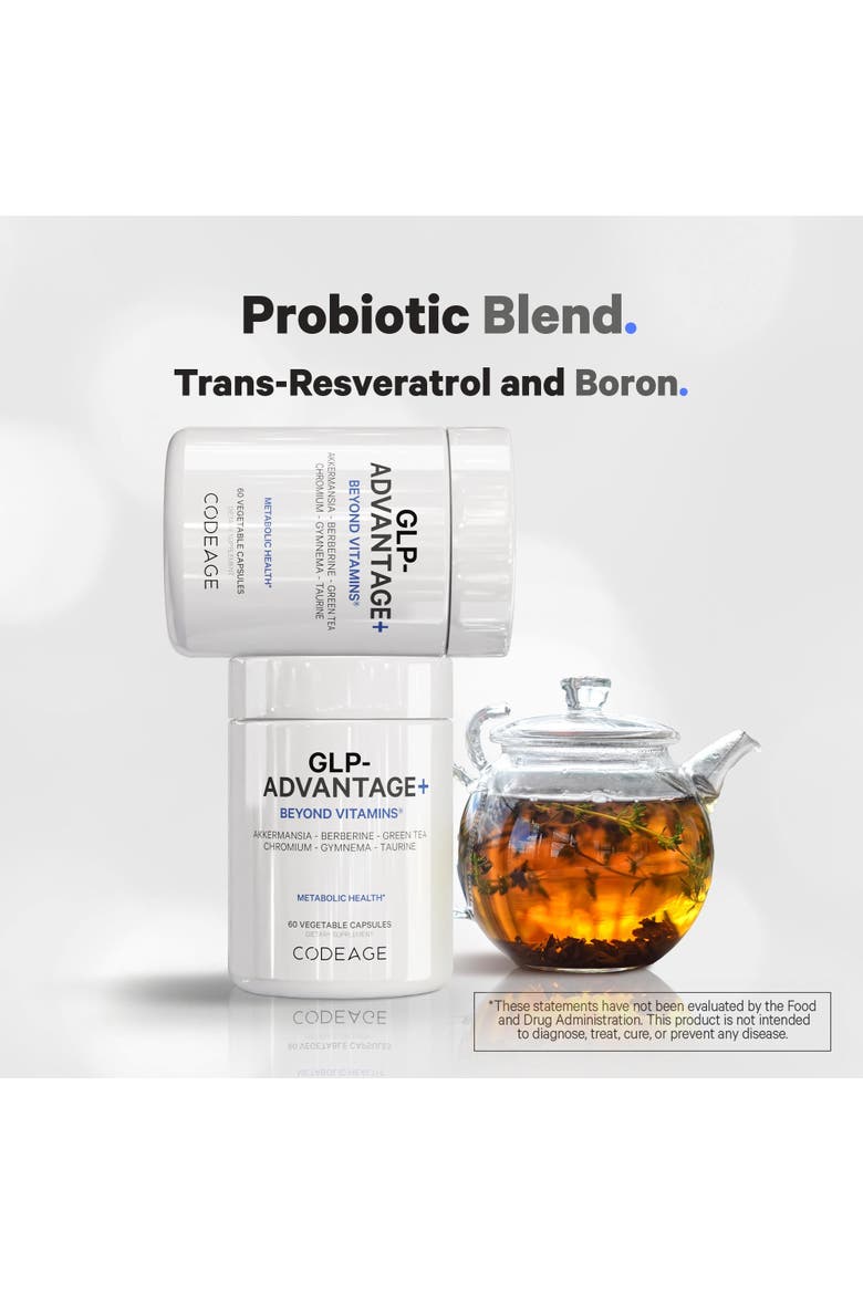 GLP-Advantage+ Liposomal GLP-1 Supplement, Alternate, color, White