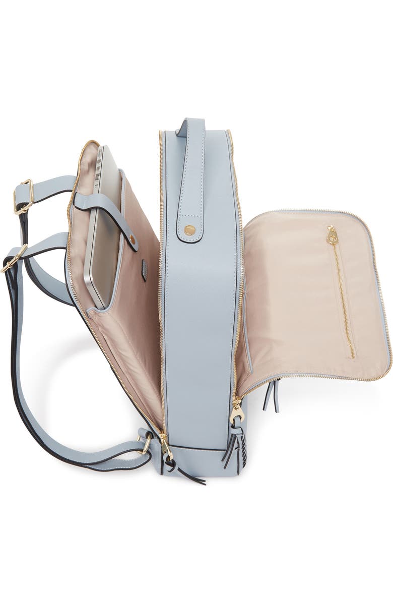 CALPAK Kaya Faux Leather Laptop Backpack, Alternate, color,