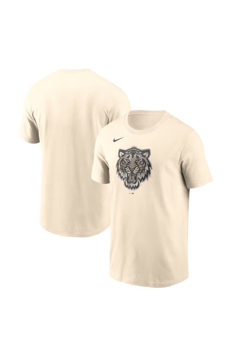 Nike Men's Nike Cream Detroit Tigers Camo Logo T-Shirt, Main, color, Cream
