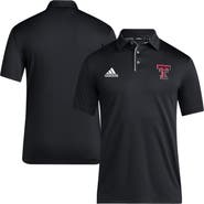 adidas Men's adidas Black Texas Tech Red Raiders 2024 Coaches AEROREADY Polo