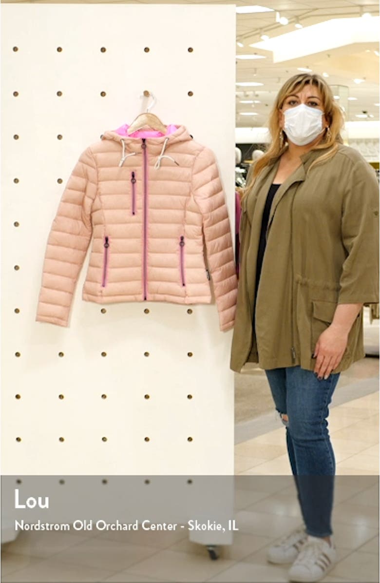 Ultra Lightweight Crop Puffer Jacket, sales video thumbnail