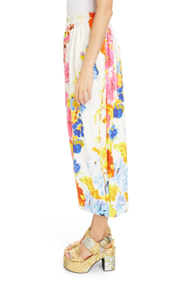Dries Van Noten Sofya Floral Skirt, Alternate, color, 