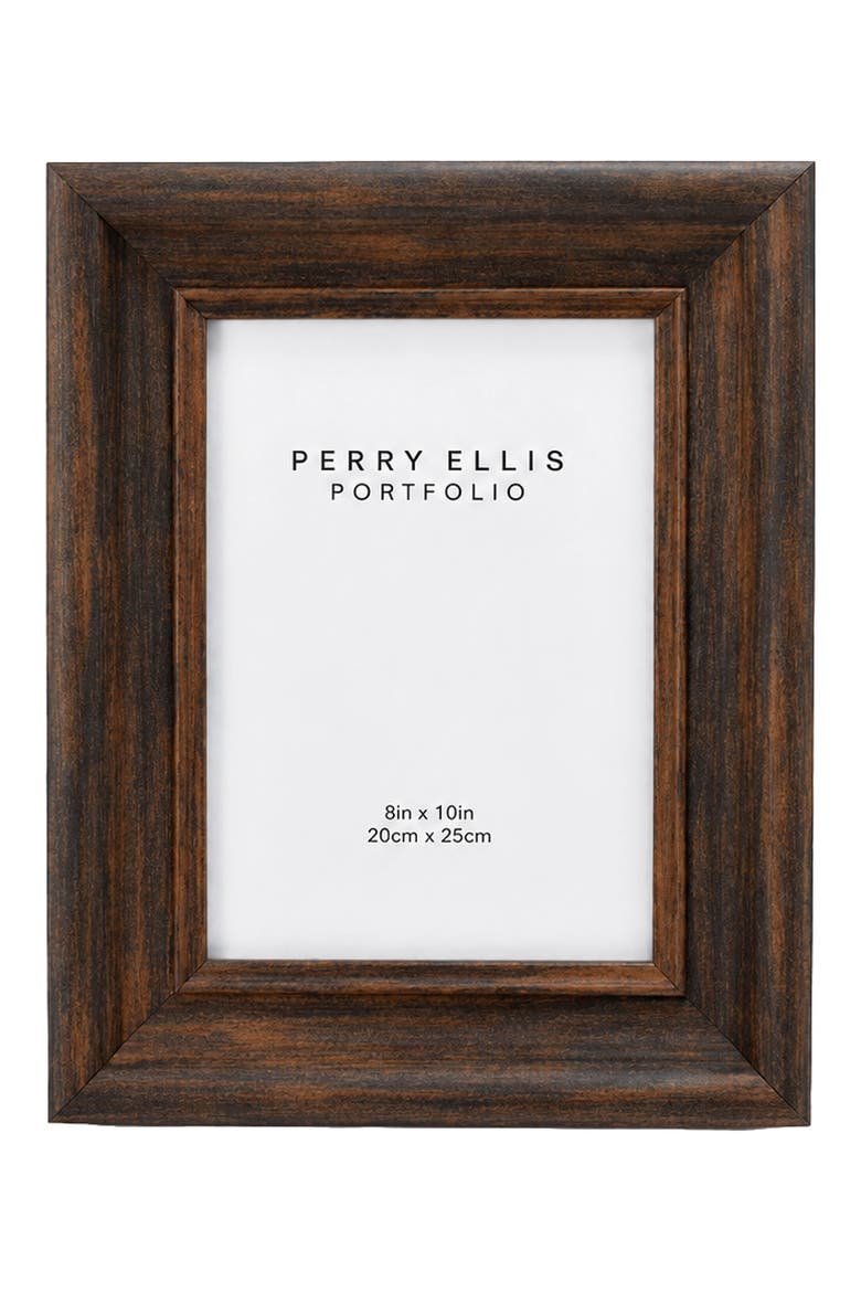 Chunky Beveled Photo Frame, Alternate, color, BROWN