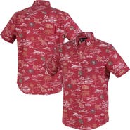 Reyn Spooner Men's Reyn Spooner Scarlet San Francisco 49ers Kekai Performance Button-Down Shirt