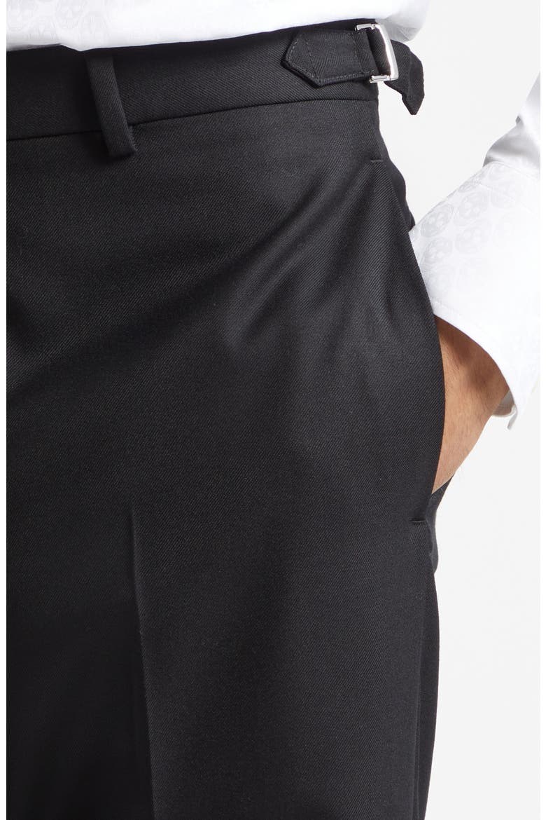 Wool Trousers, Alternate, color, BLACK