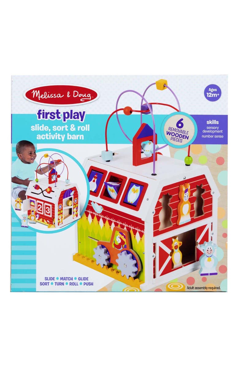 Melissa & Doug Farm Activity Barn Play Center, Alternate, color,