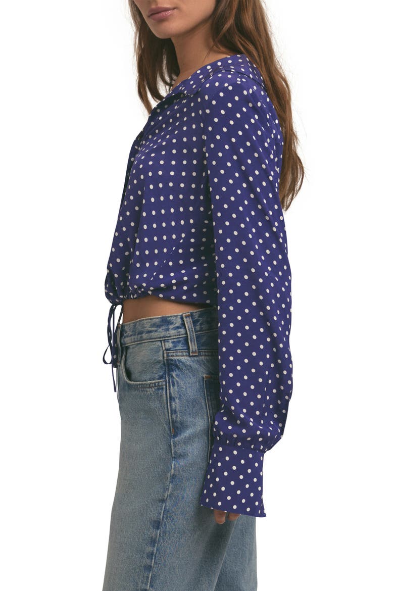 The Parker Polka Dot Long Sleeve Button-Up Shirt, Alternate, color, VENETIAN DITSY DOT