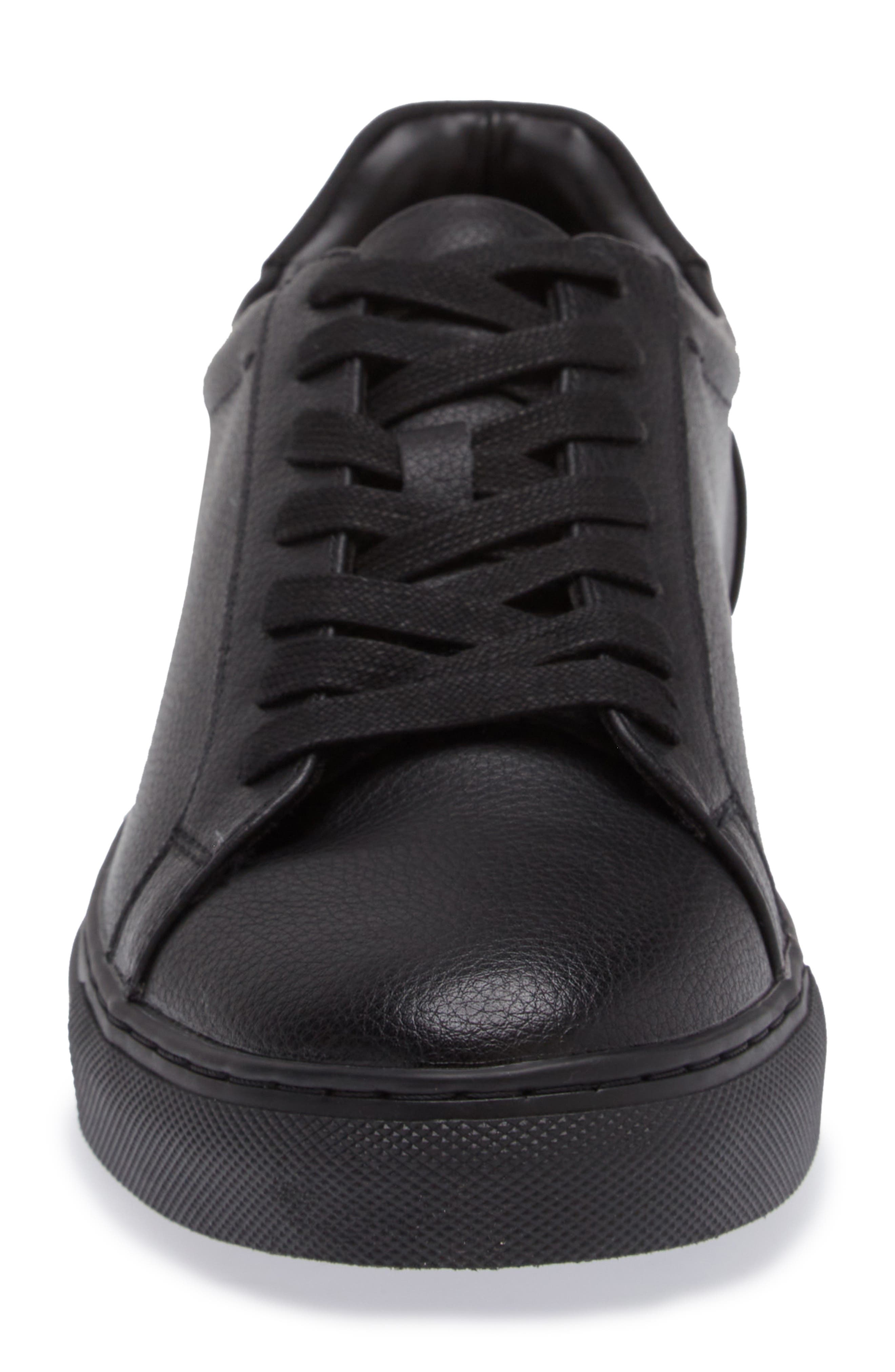 NORDSTROM RACK Austin Low Top Sneaker, Alternate, color, Black- Black