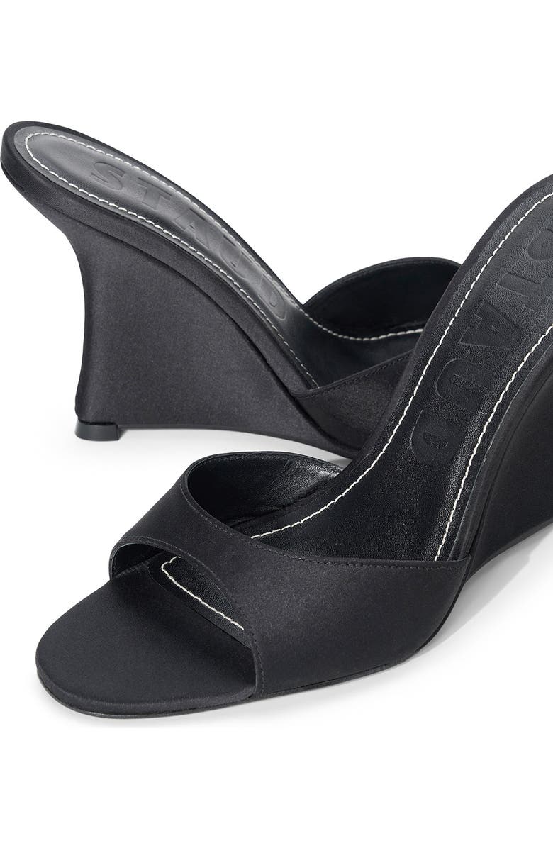 STAUD Brigitte Wedge Sandal, Alternate, color, Black