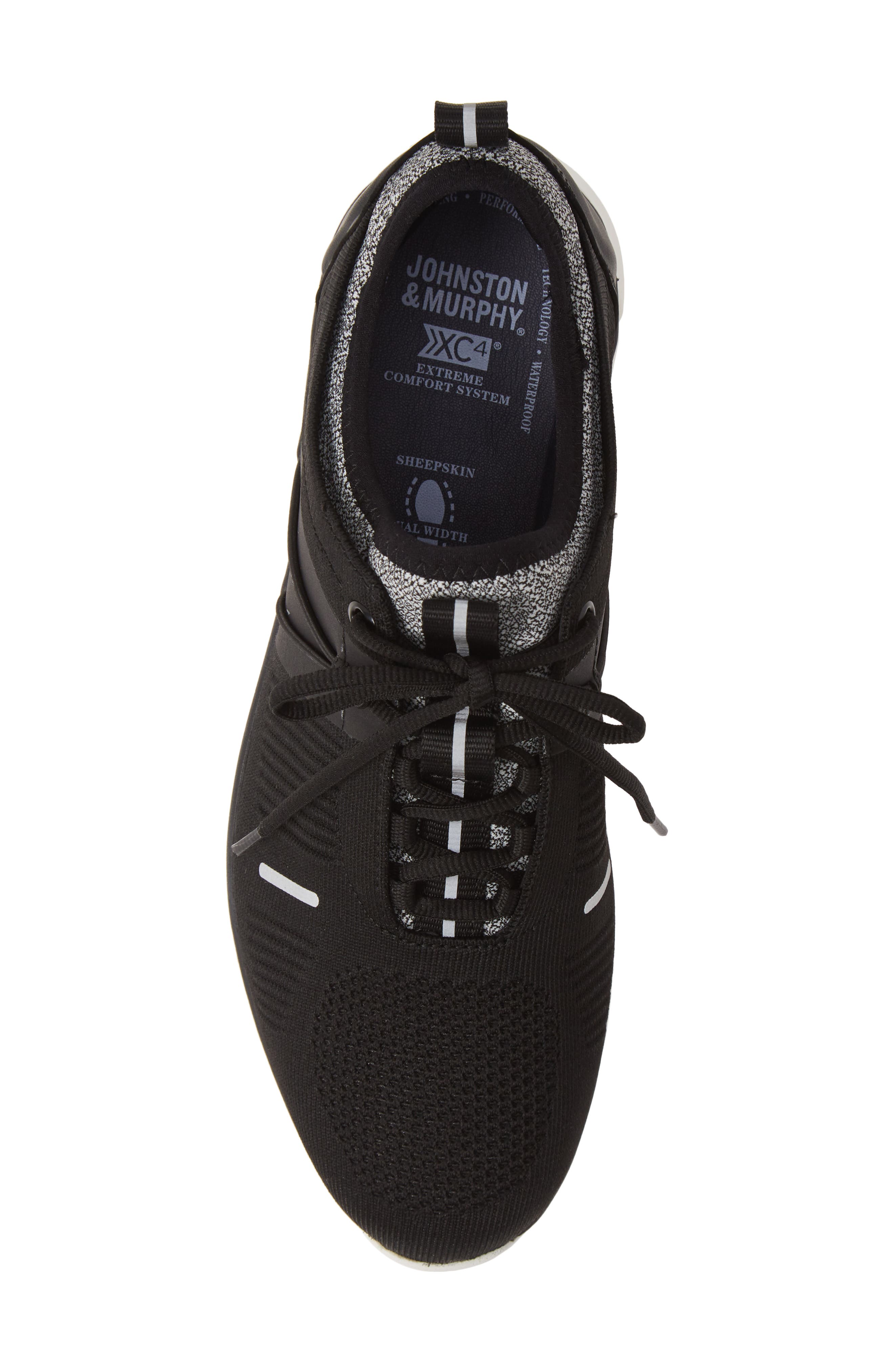 Johnston & Murphy Prentiss XC4<sup>®</sup> Waterproof Low Top Sneaker, Alternate, color, 