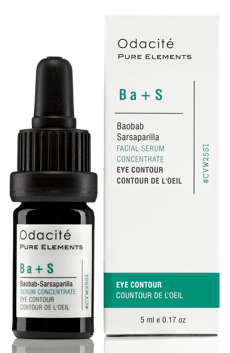 Odacité Ba + S Baobab-Sarsaparilla Eye Contour Serum Concentrate, Alternate, color,