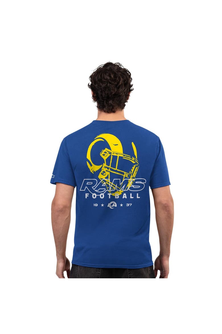 Men's Starter  Royal Los Angeles Rams 1801 Prime Time T-Shirt, Main, color, Royal
