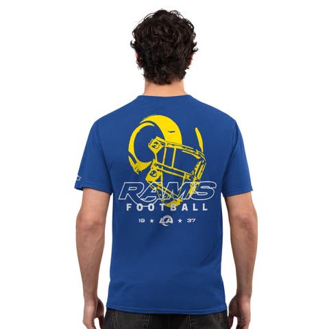 Men's Starter  Royal Los Angeles Rams 1801 Prime Time T-Shirt