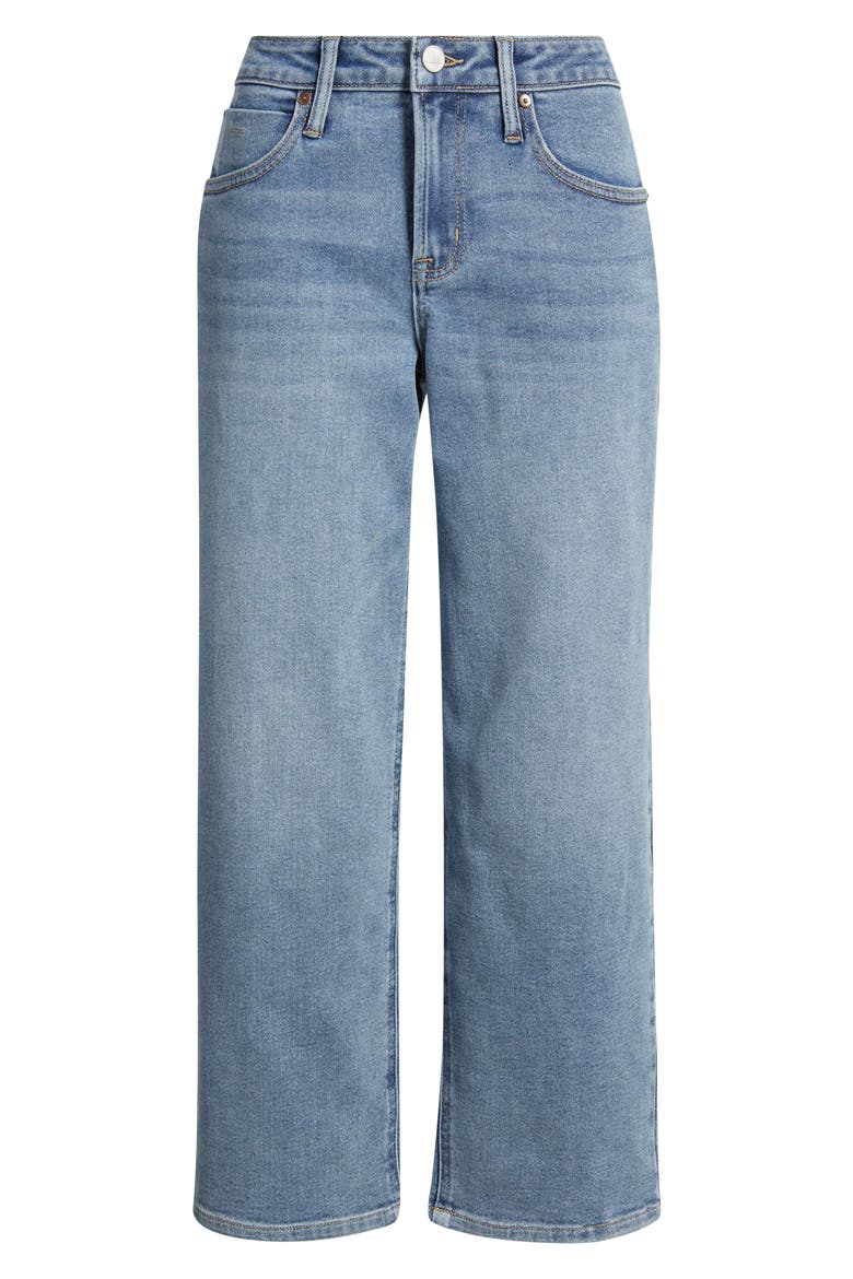 Dover Crop Straight Leg Jeans, Alternate, color, LIGHT AGED WASH