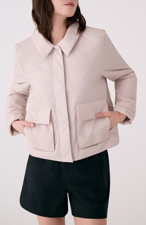 Dani Water Repellent Insulated Crop Jacket