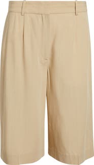 TOTEME Tailored Wide Leg Shorts