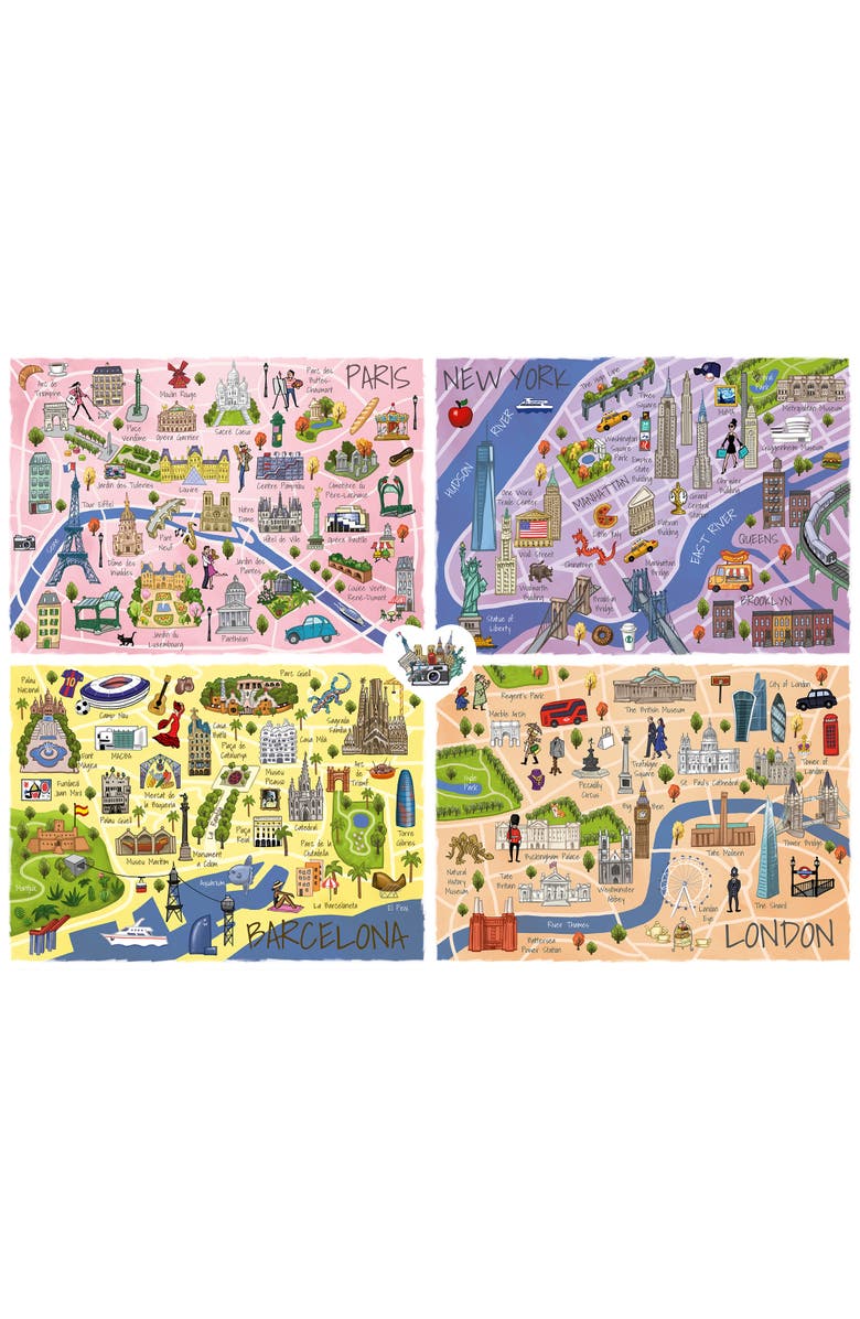 TEAMPUZZLE 1,000 Piece Puzzle, Alternate, color, Multicolored