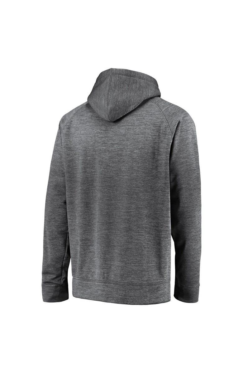 FANATICS Men's Fanatics Branded Gray Toronto Raptors Big & Tall Battle Charged Raglan Pullover Hoodie, Alternate, color, 