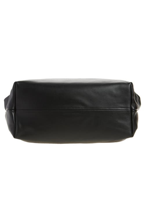 Demellier Miami Leather Hobo In Black