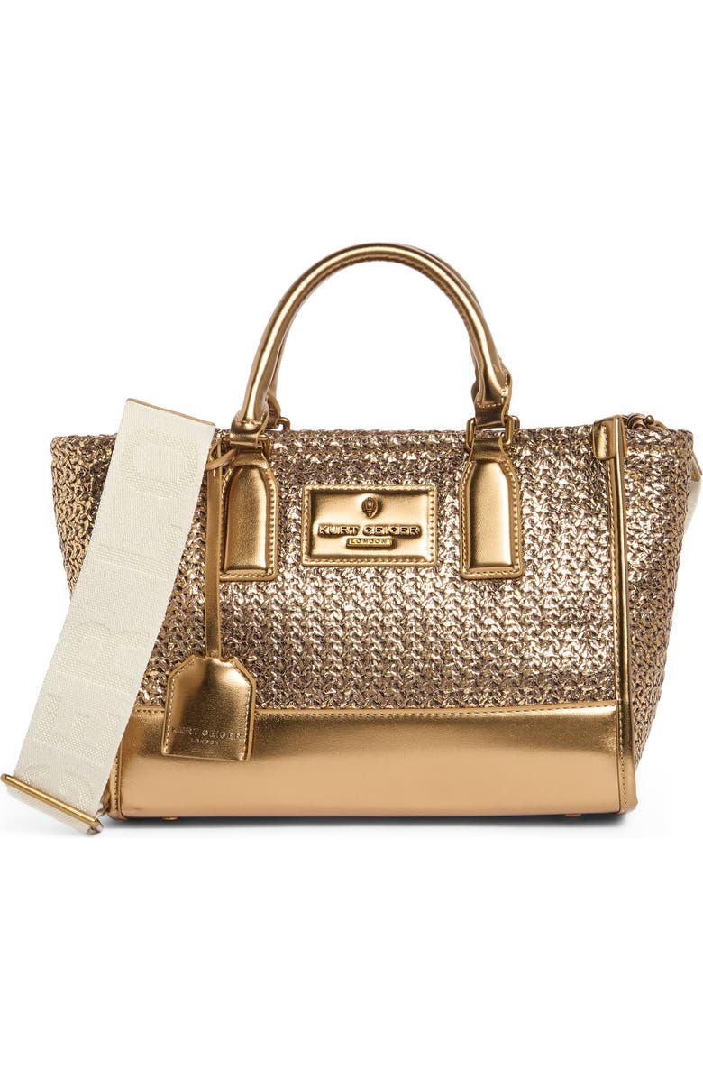 Kurt Geiger London Chiswick Small Shopper Bag, Main, color, Rust/ Copper