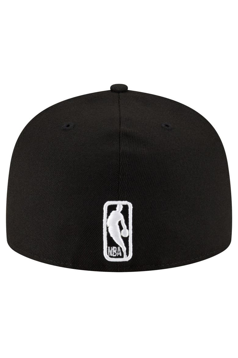 Men's New Era Black Phoenix Suns Team 59FIFTY Fitted Hat, Alternate, color, Black