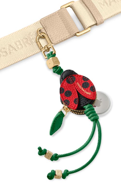 Maison De Sabre Maison De Sabré The Sabrémoji Garden Bug Charm In Multi
