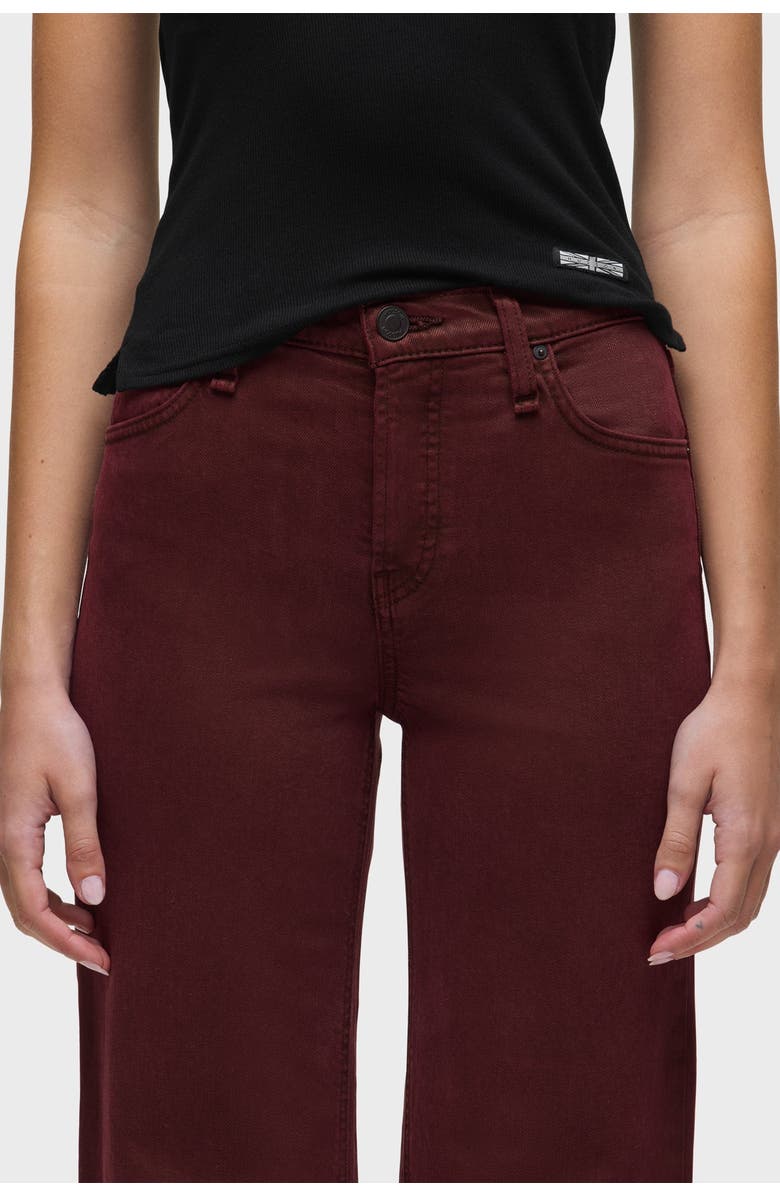 Hudson Jeans Rosie High Rise Wide Leg Ankle Cuff, Alternate, color, Port Royal