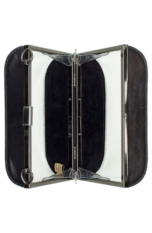 Patricia Nash Anselma Clear Frame Bag In Black