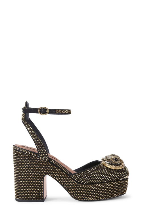 Kurt Geiger London Chelsea Ankle Strap Platform Pump In Yellow