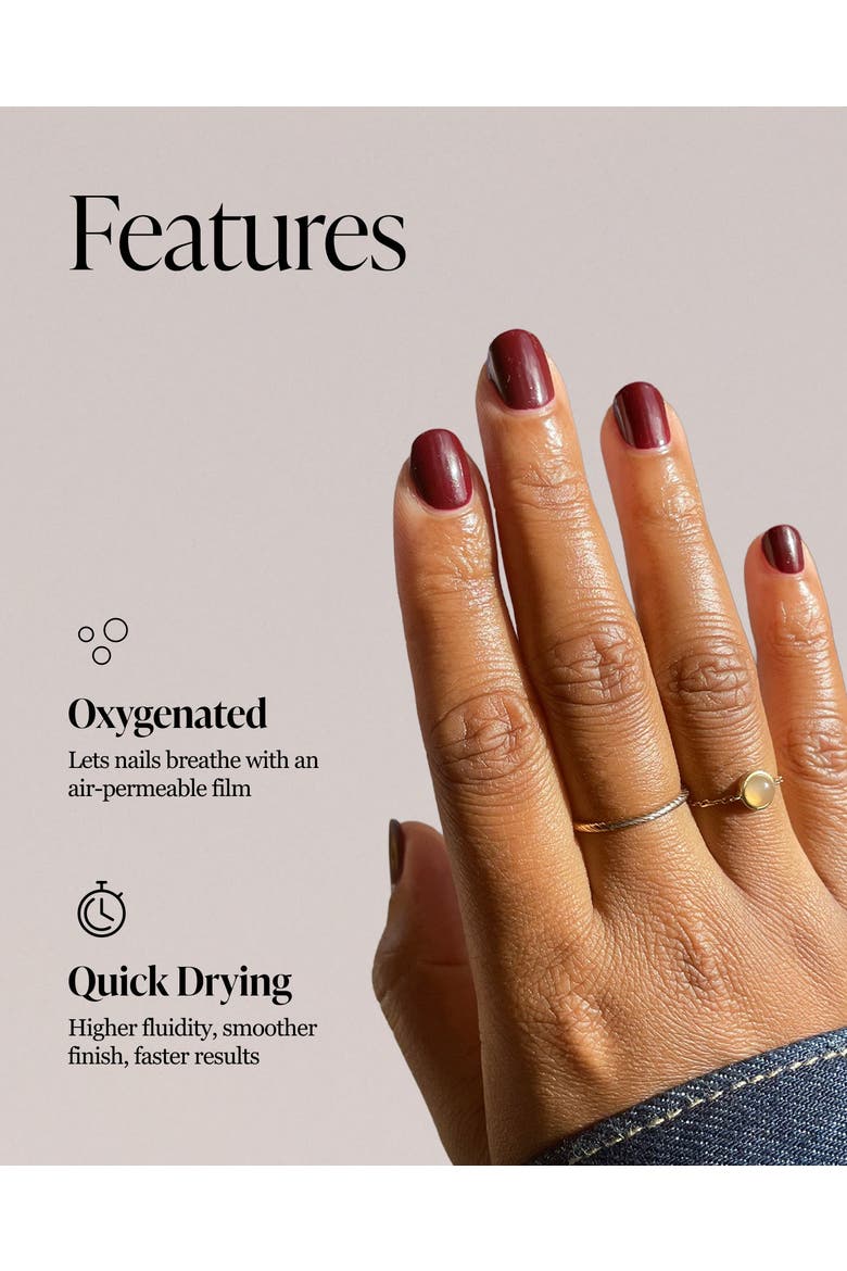 Bio-sourced Nail Polish, Alternate, color, Peony Blush