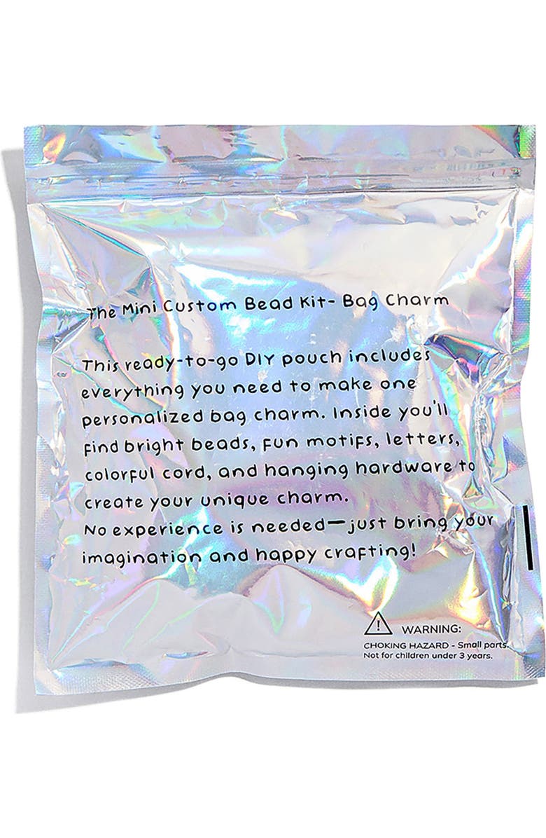 BaubleBar The Mini DIY Bag Charm Bead Kit, Alternate, color, Purple