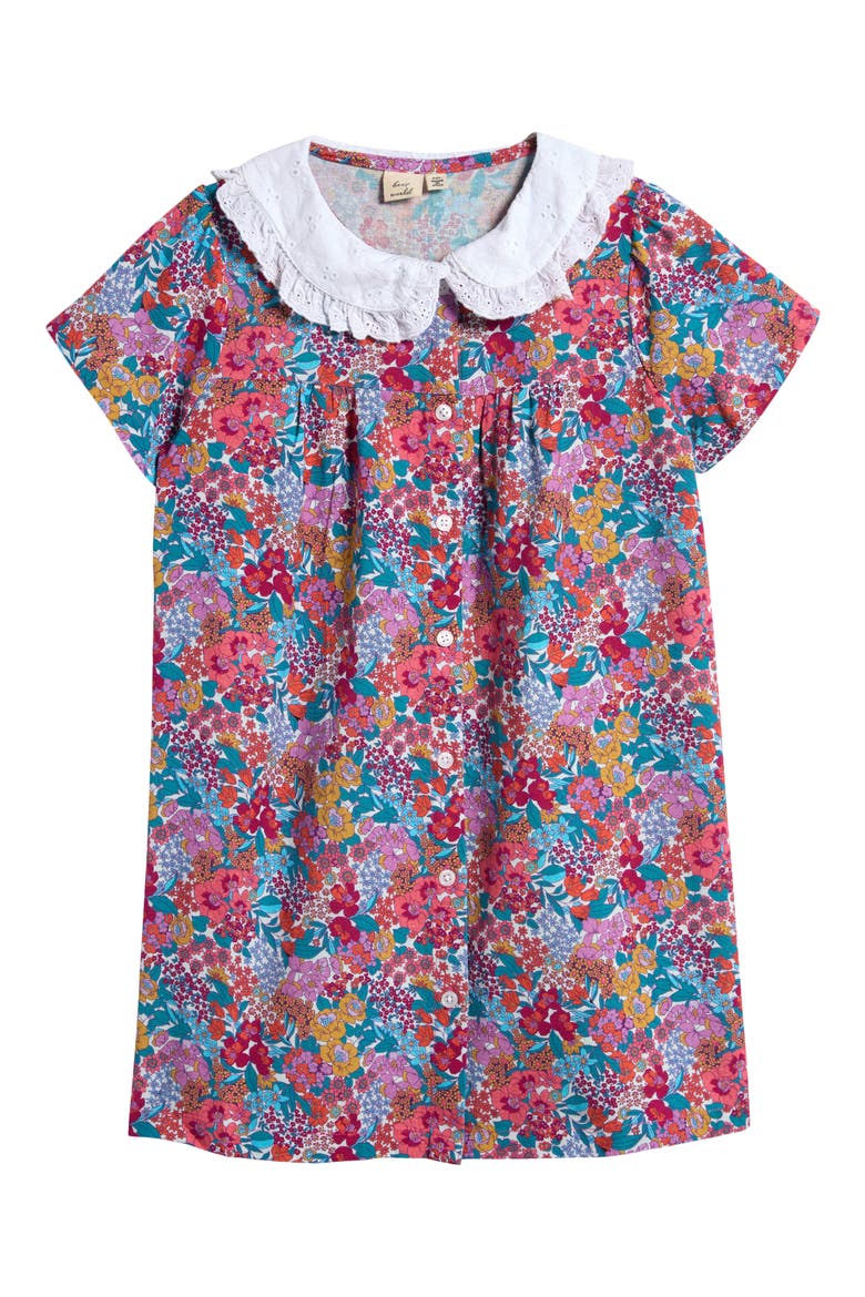 Kids' Fae Collar Dress, Main, color, ORCHID