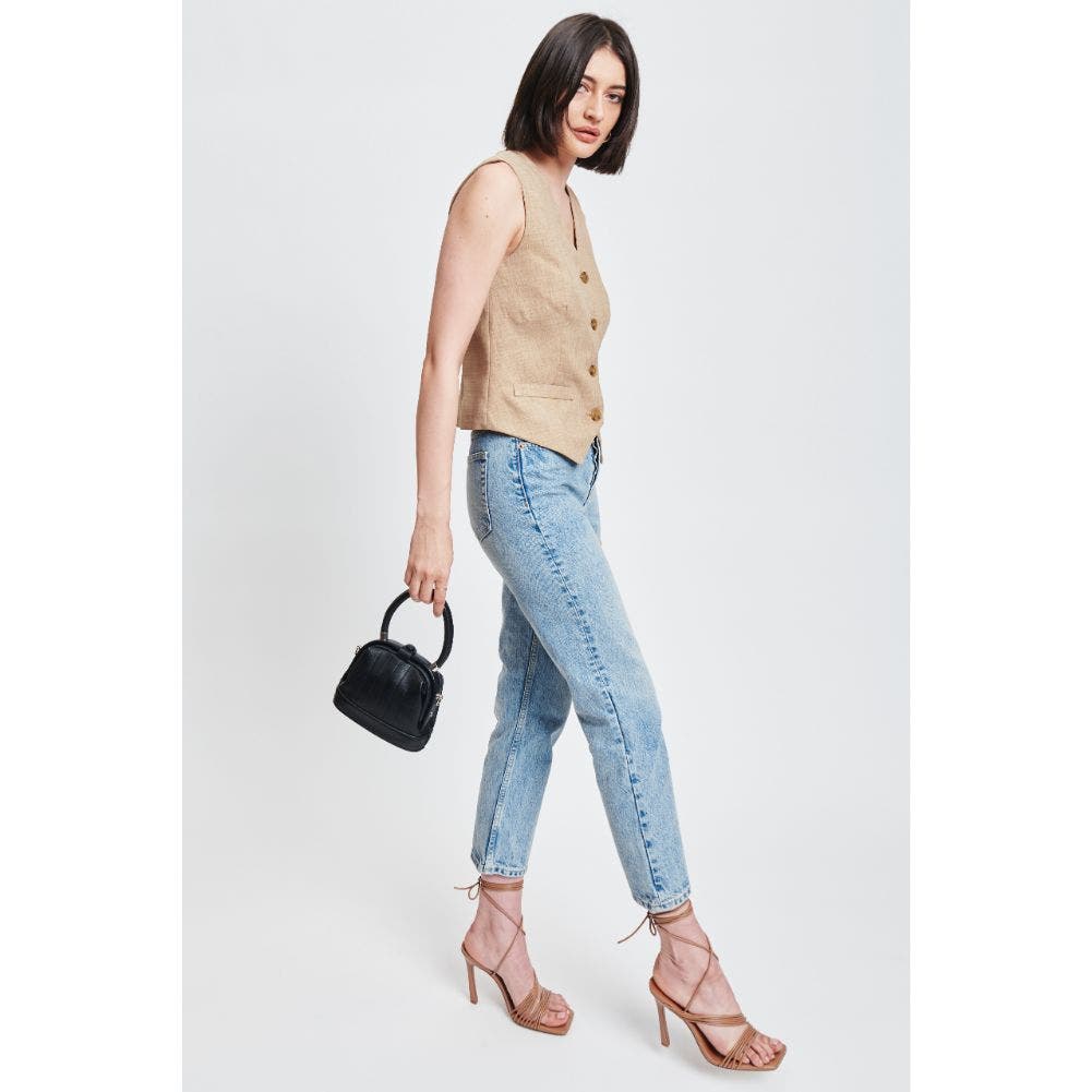 MODA LUXE Charmaine Crossbody, Alternate, color, Black