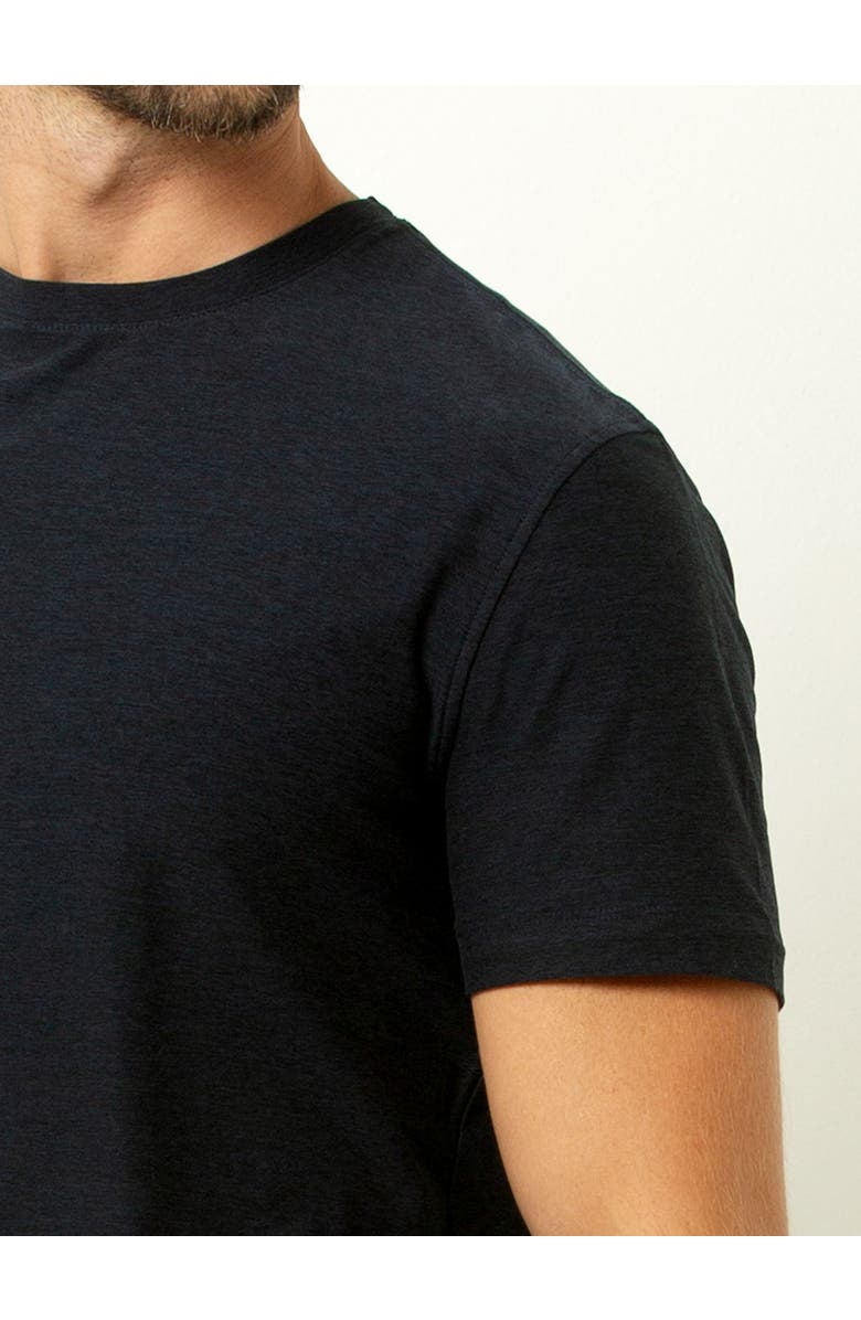 Single Stitch Premium Crew Neck T-Shirt, Alternate, color, Black