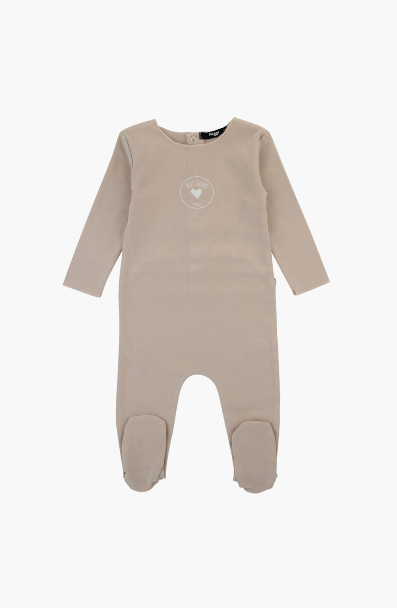 NoggiWear Lil' Love Footie, Main, color, Tan