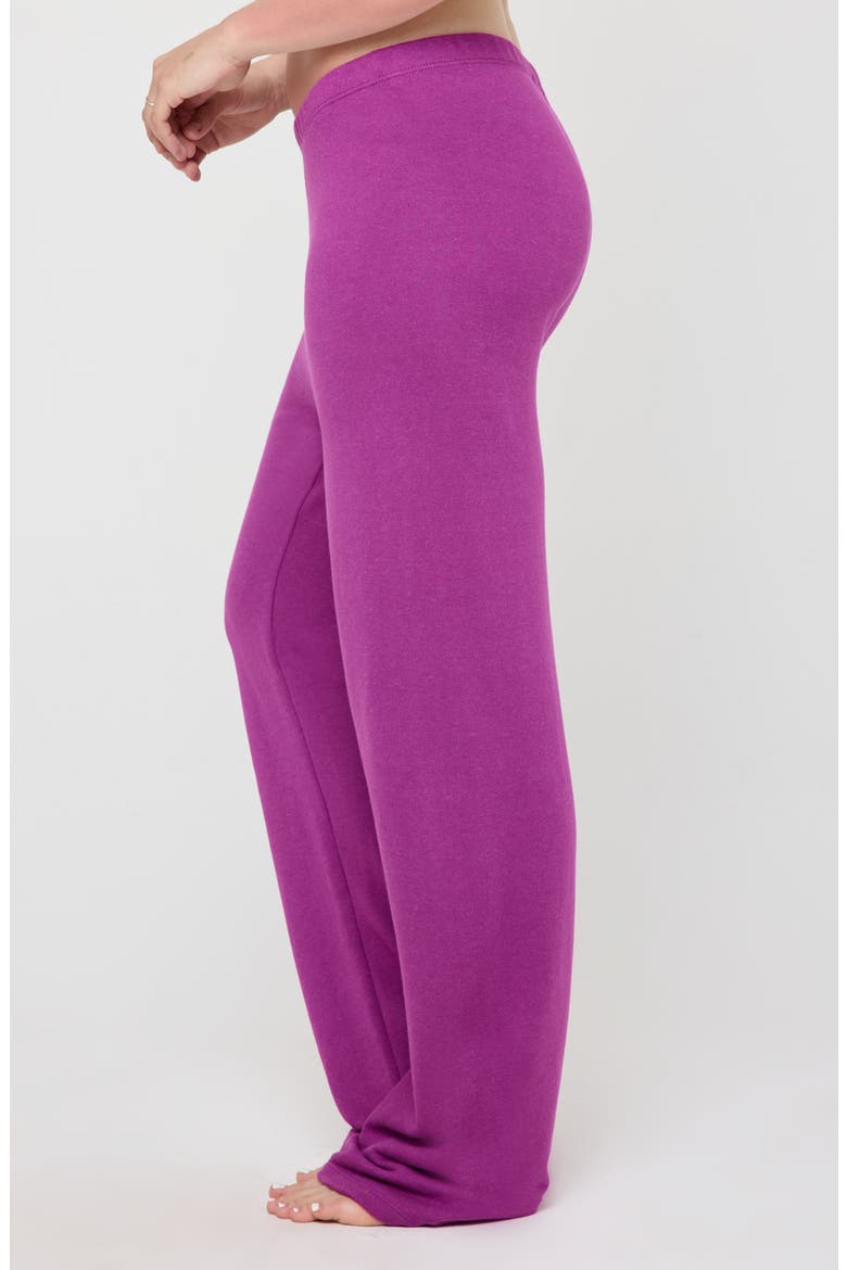 Joy Cotton & Modal Sweatpants, Alternate, color, ELECTRIC AMETHYST