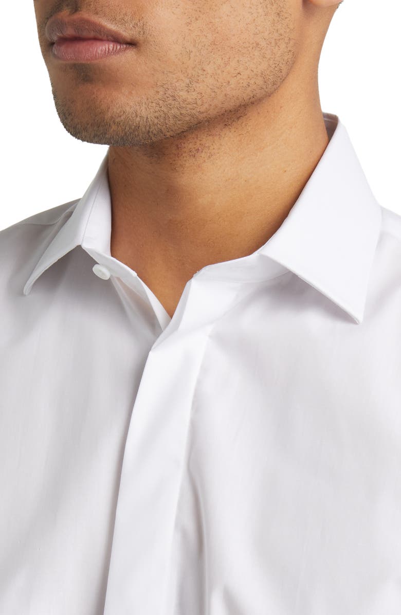 Alton Lane Sullivan Tailored Fit Tuxedo Shirt, Alternate, color,