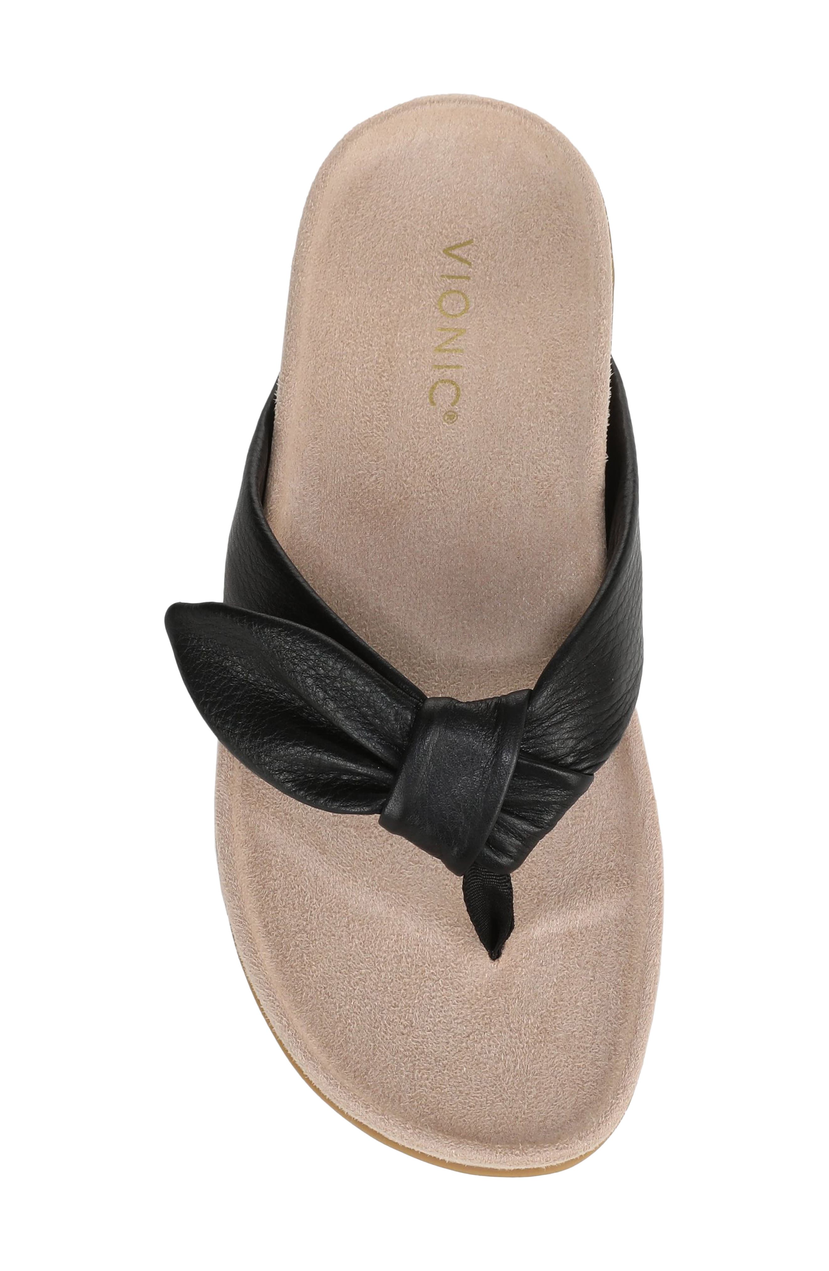 Vionic Eva Flip Flop, Alternate, color, Black