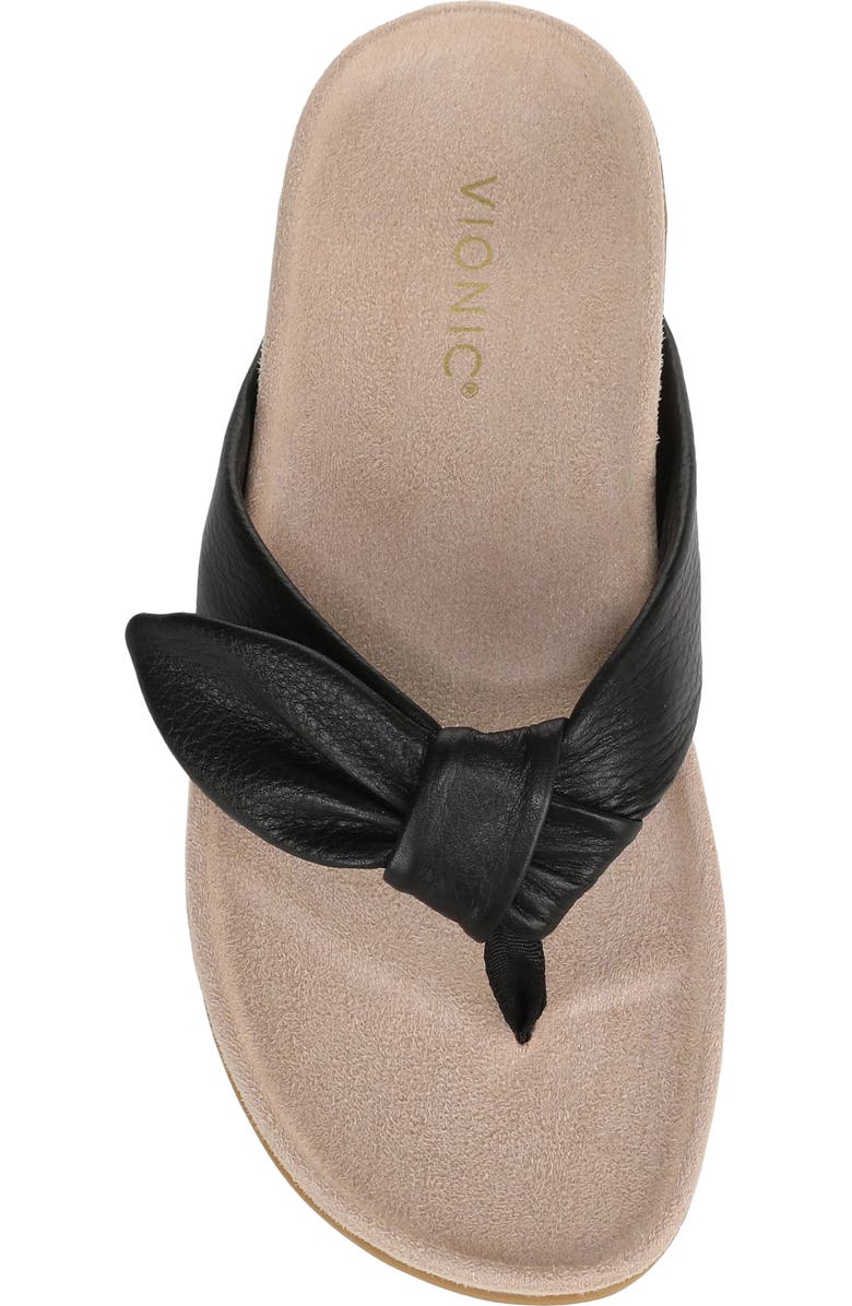 Vionic Eva Flip Flop, Alternate, color, Black