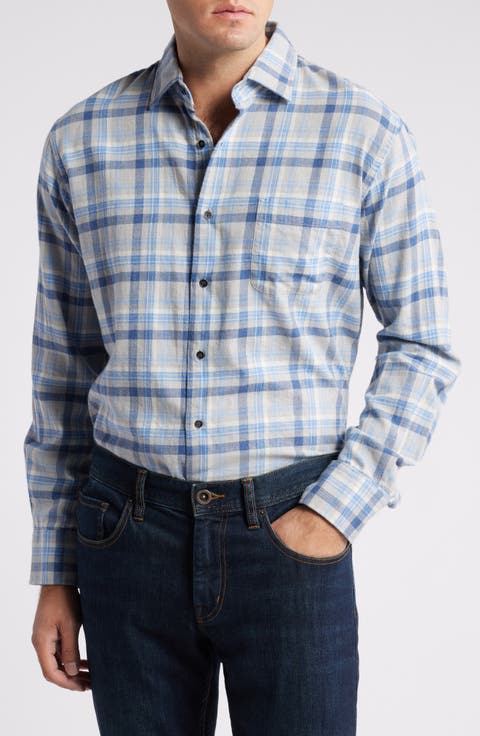 Sherbrooke Plaid Button-Up Shirt