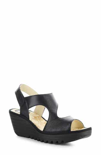 Fly London Yox Slingback Platform Wedge Sandal